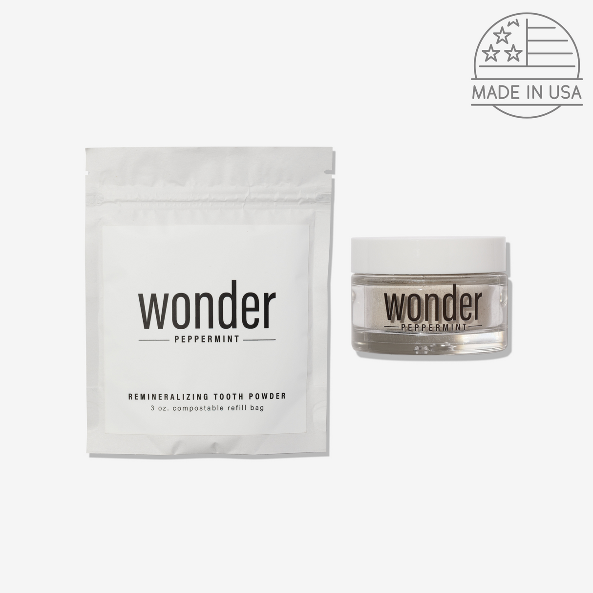 Peppermint Tooth Powder