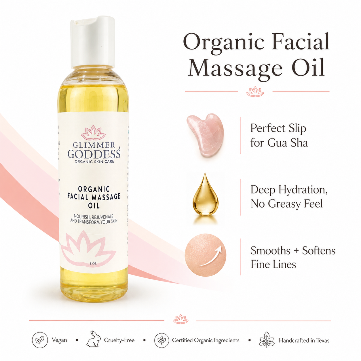 Organic Facial Massage Oil