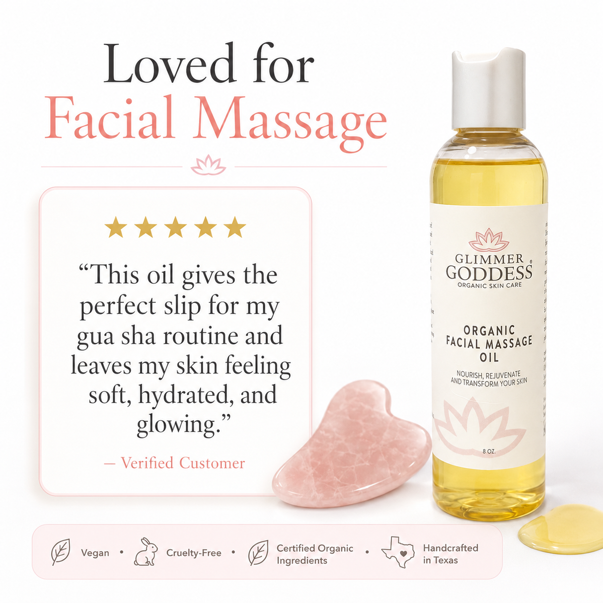 Organic Facial Massage Oil