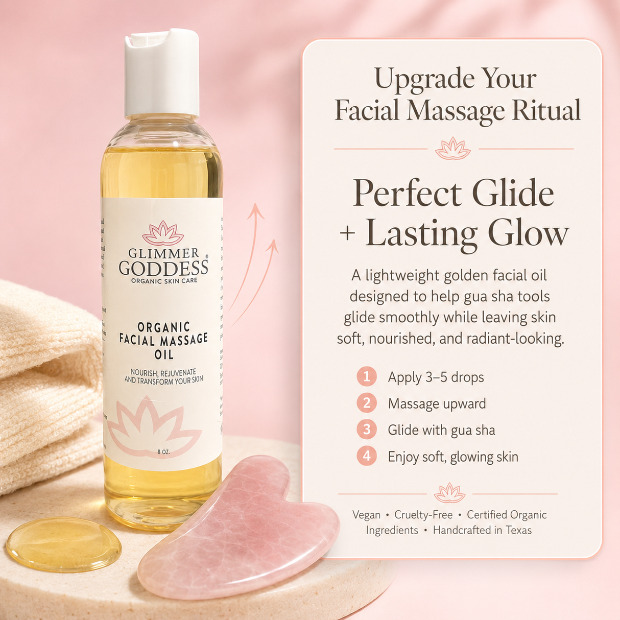 Organic Facial Massage Oil