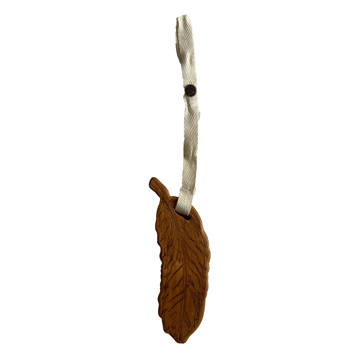 wood stroller toy | feather