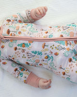 Bamboo Zipp Jammies - Fern  🌿