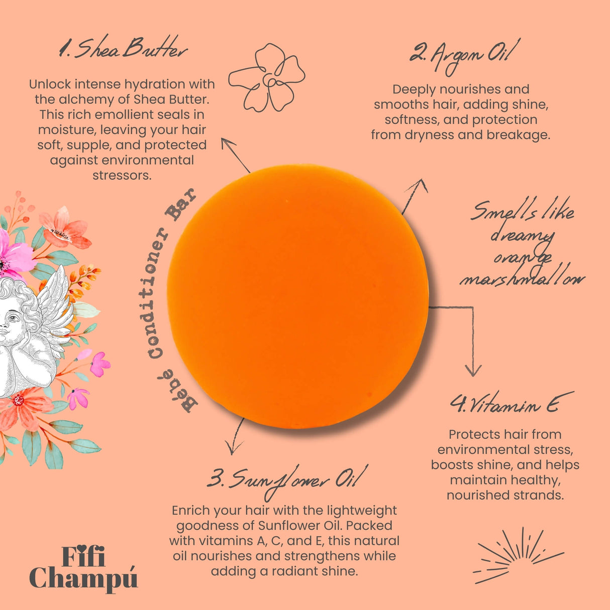 Bébé Conditioner Bar: Lightweight Moisture for Fine Hair and Sensitive Scalps