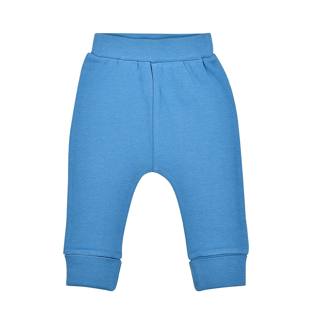cuffed pants | ripple blue