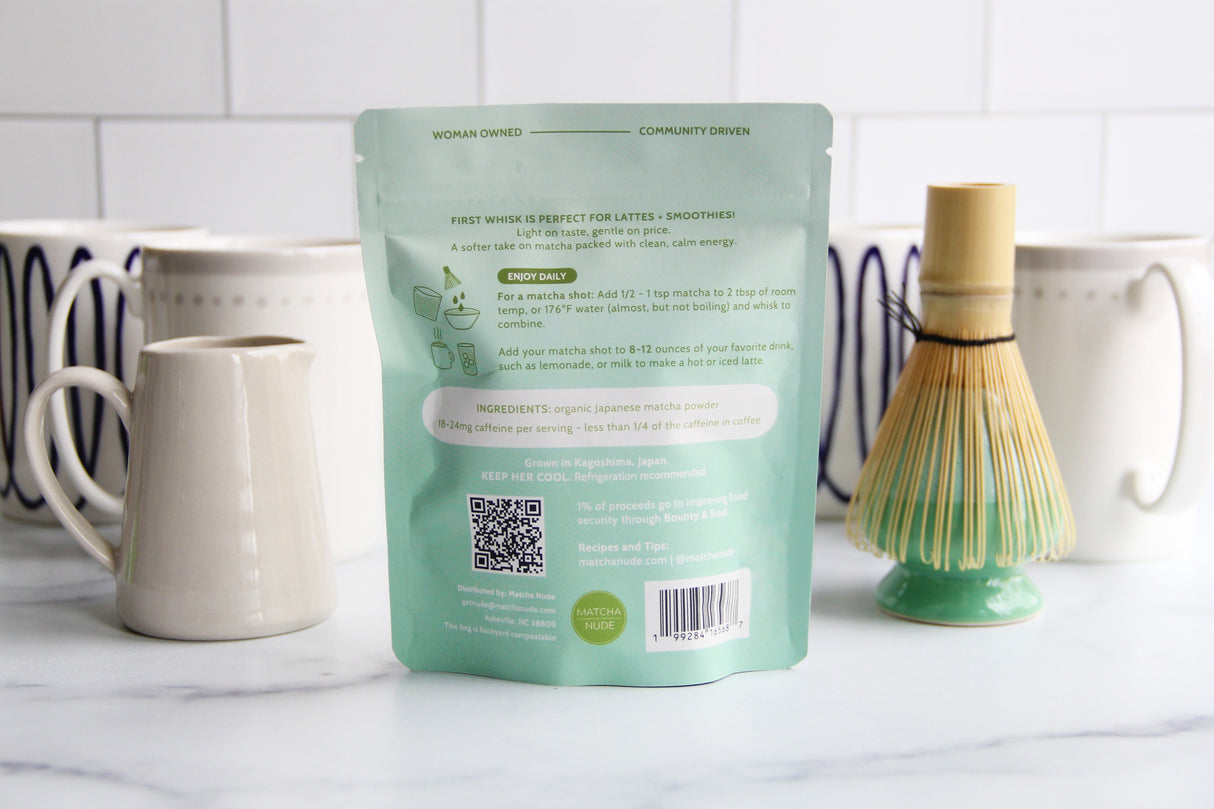 First Whisk Organic Matcha – 50g