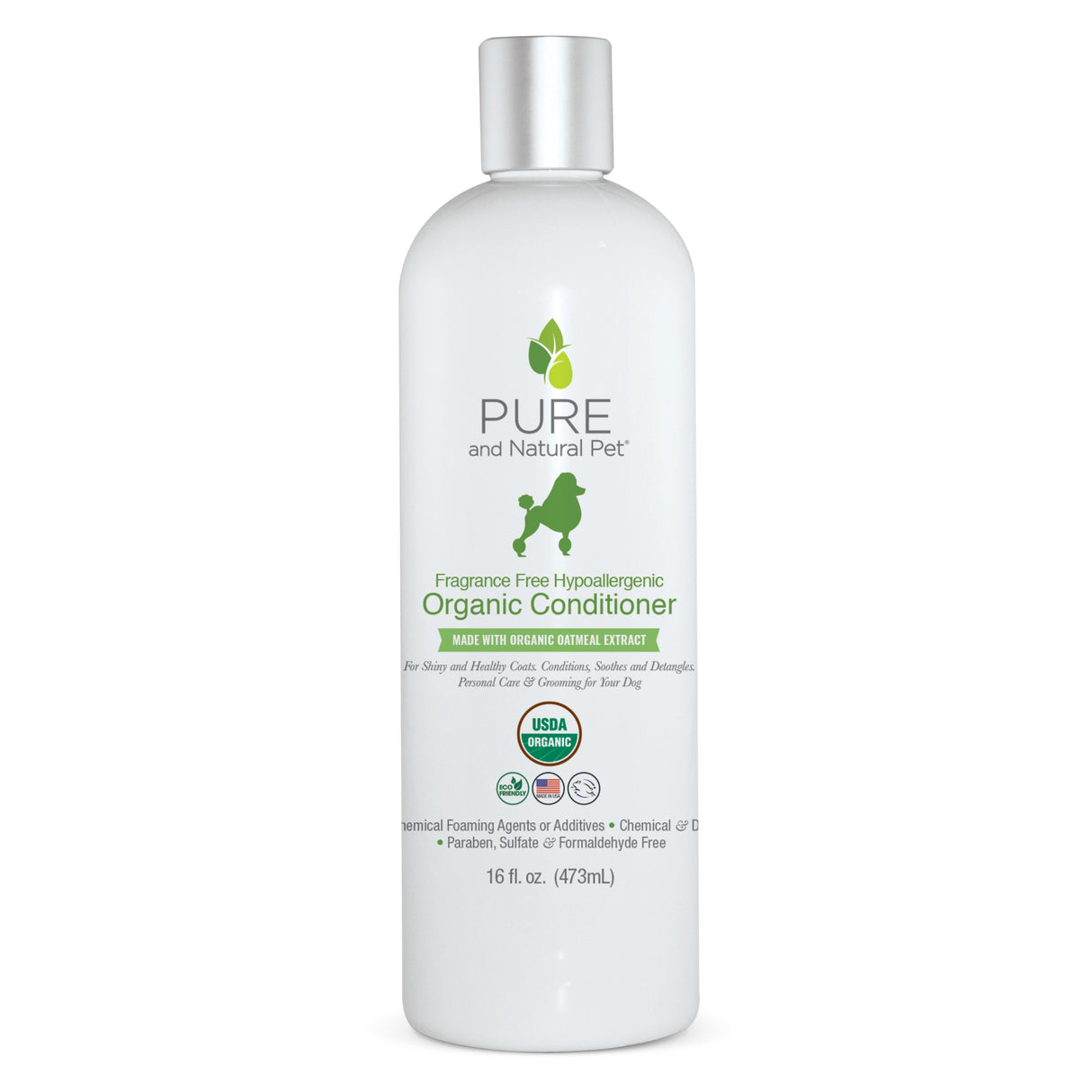 Fragrance Free Hypoallergenic Organic Conditioner