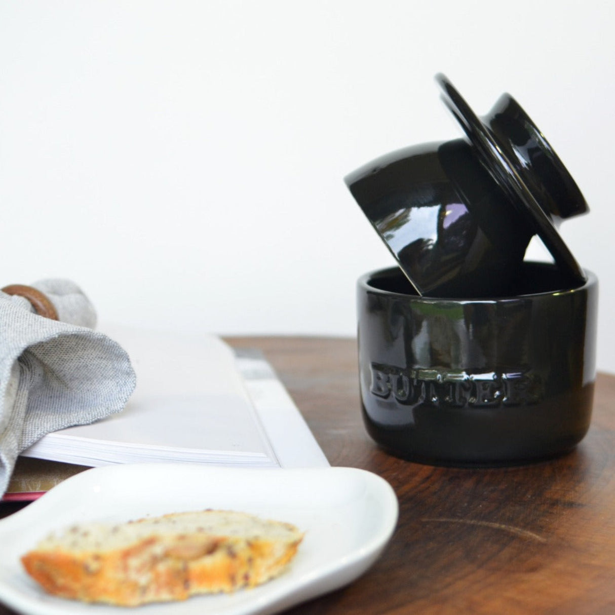 French Butter Crock - Premium Ceramic