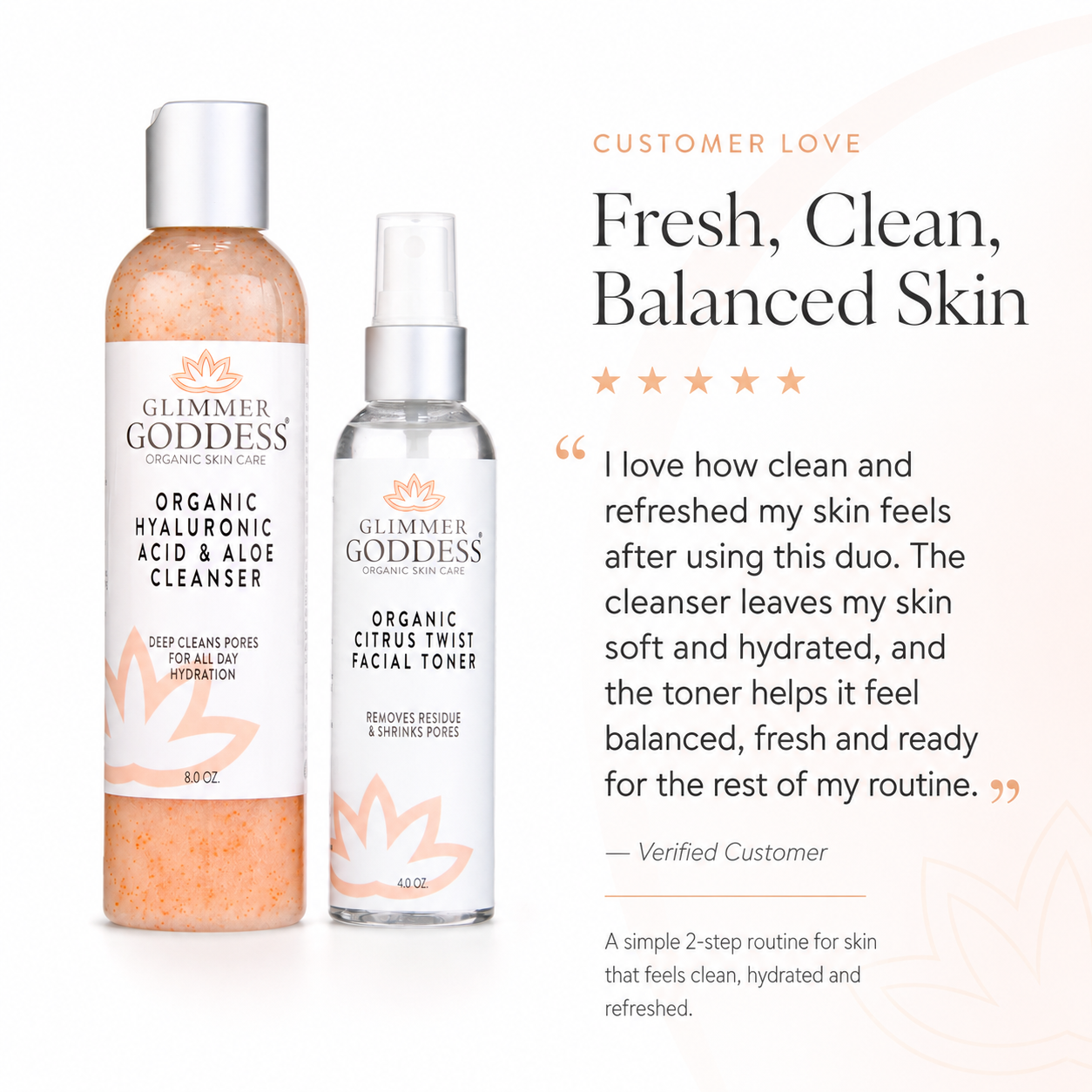Organic Face Cleansing Kit for Smooth, Vibrant Skin