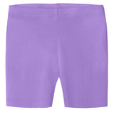 Girls Soft Organic Cotton Bike Shorts | Deep Purple