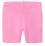 Girls Soft Organic Cotton Bike Shorts | Medium Pink