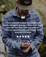 Grand Flannel, Checkered Blue