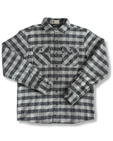 Grand Flannel, Charcoal Gingham