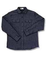 Grand Flannel, Dark Blue Mini Check