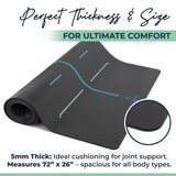 Eco Balance Yoga Mat- 4 mm