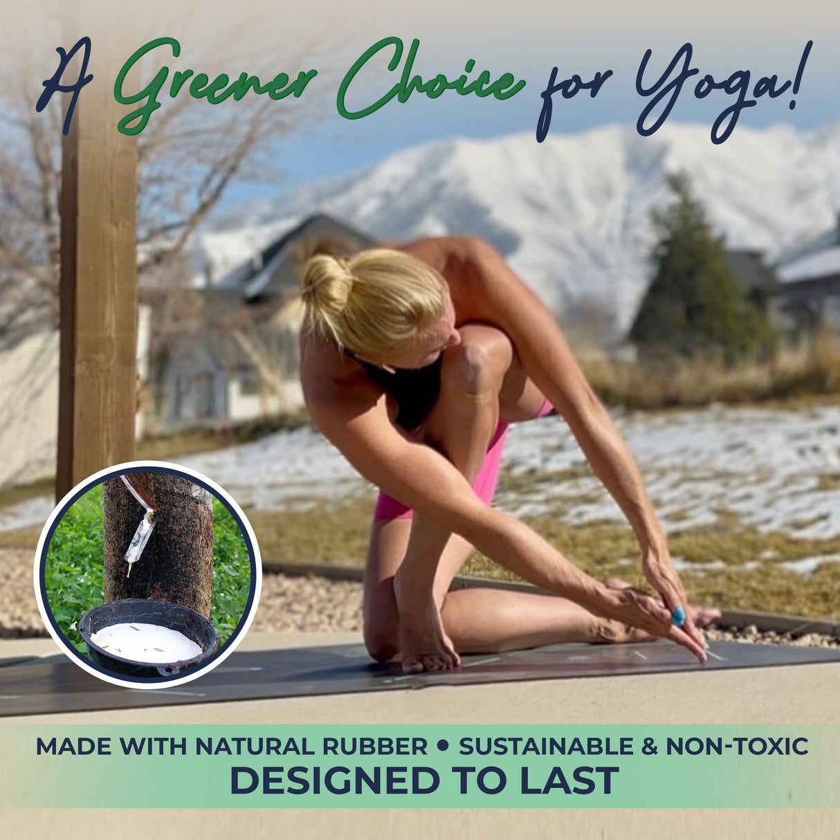 Eco Balance Yoga Mat- 4 mm