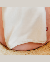 Super-Soft Organic Cotton Baby Rib Gown | Oatmeal