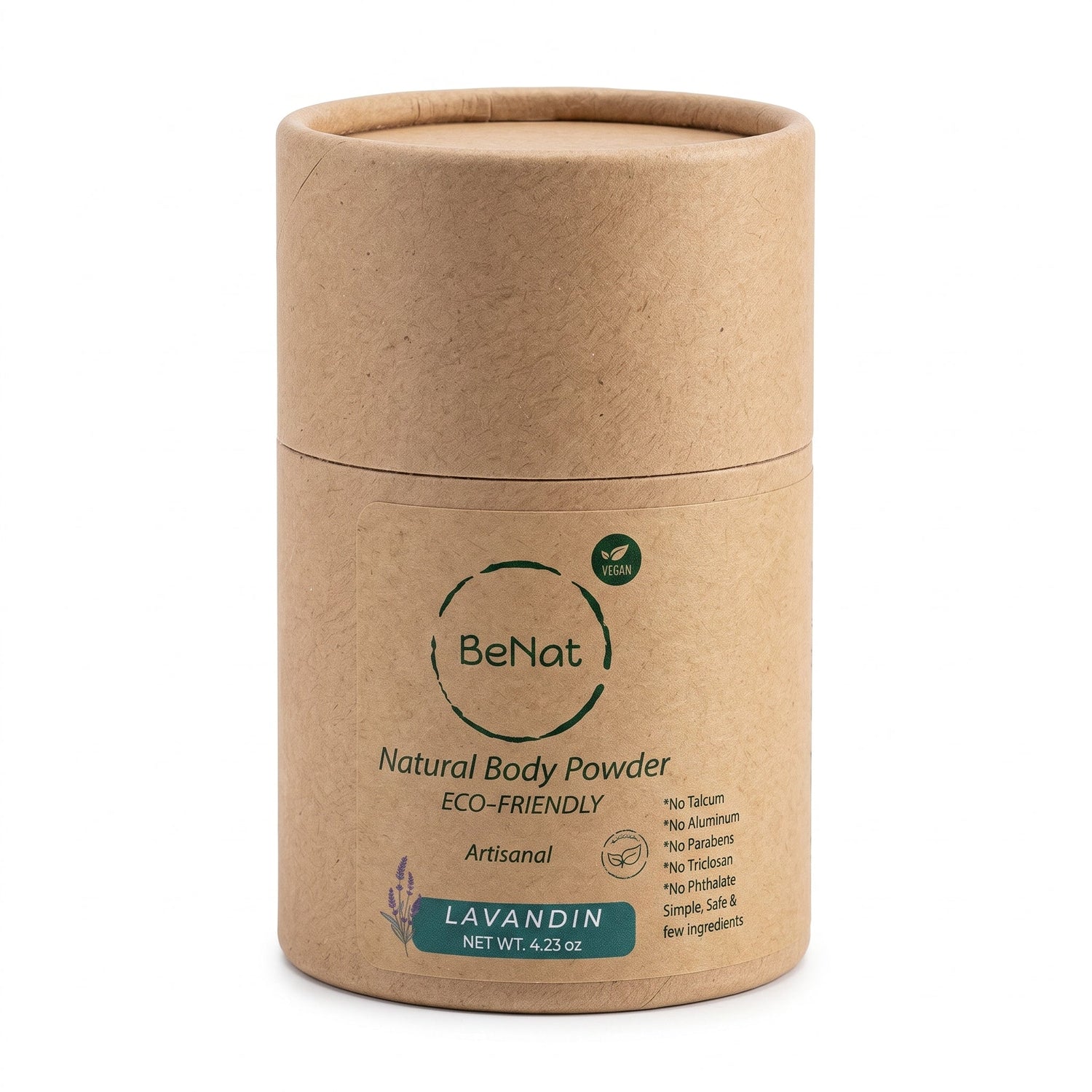 All-Natural Body Powder. Eco-Friendly.