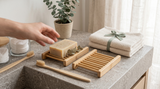 Natural Bamboo Soap Bar Dish