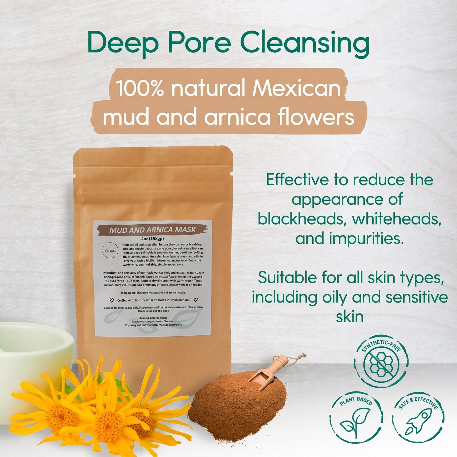 2-pack Mud & Arnica Facial Mask