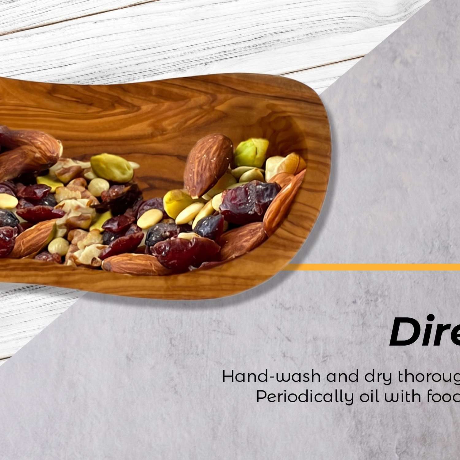 Mediterranean Olive Wood Multi-Purpose Bowl