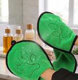 BeNat Pets. Dog Bath Towel Double Drop Pocket Design