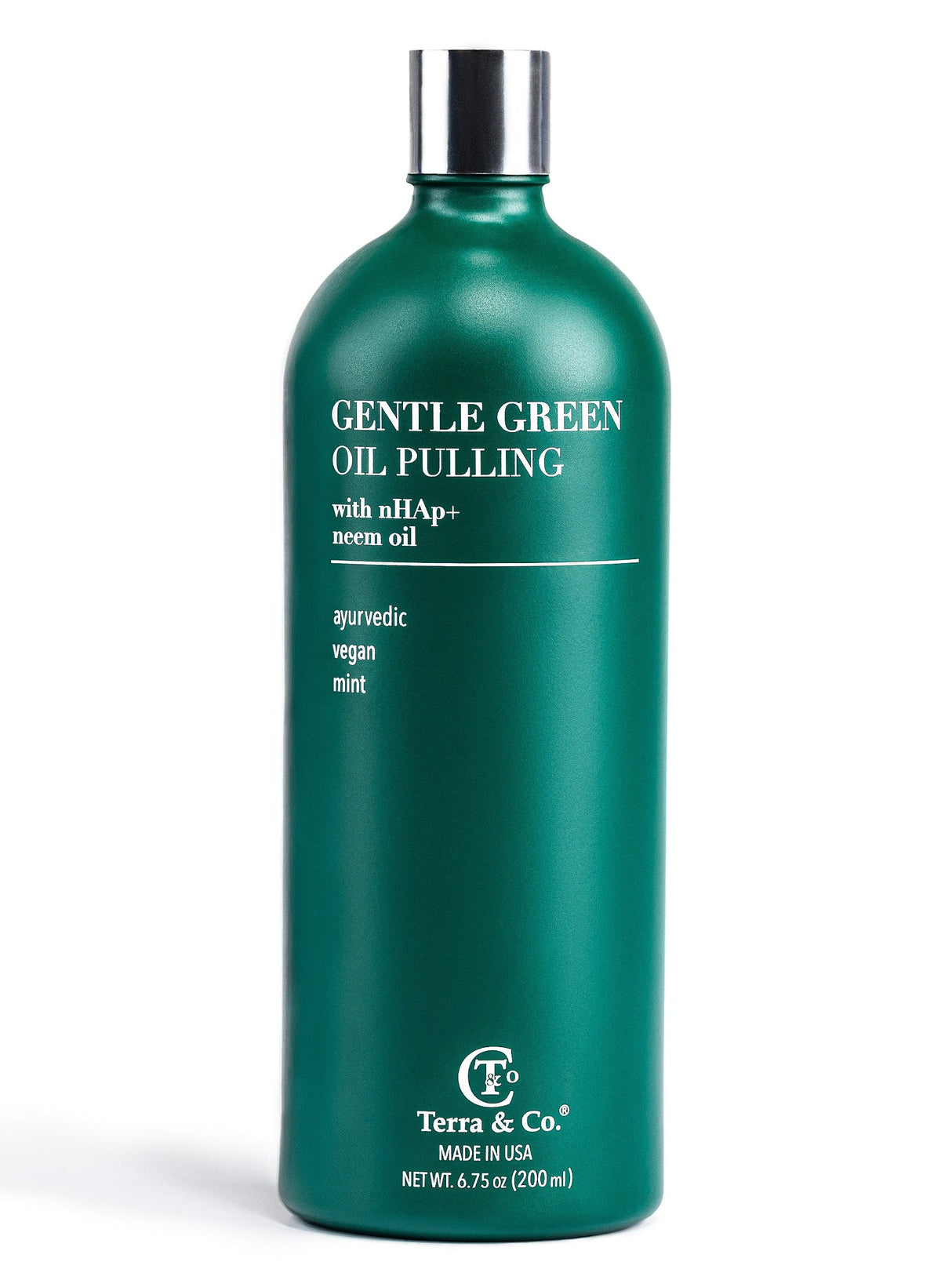 Gentle Green Oil Pulling Mouthwash – Enamel Support & Gum Health