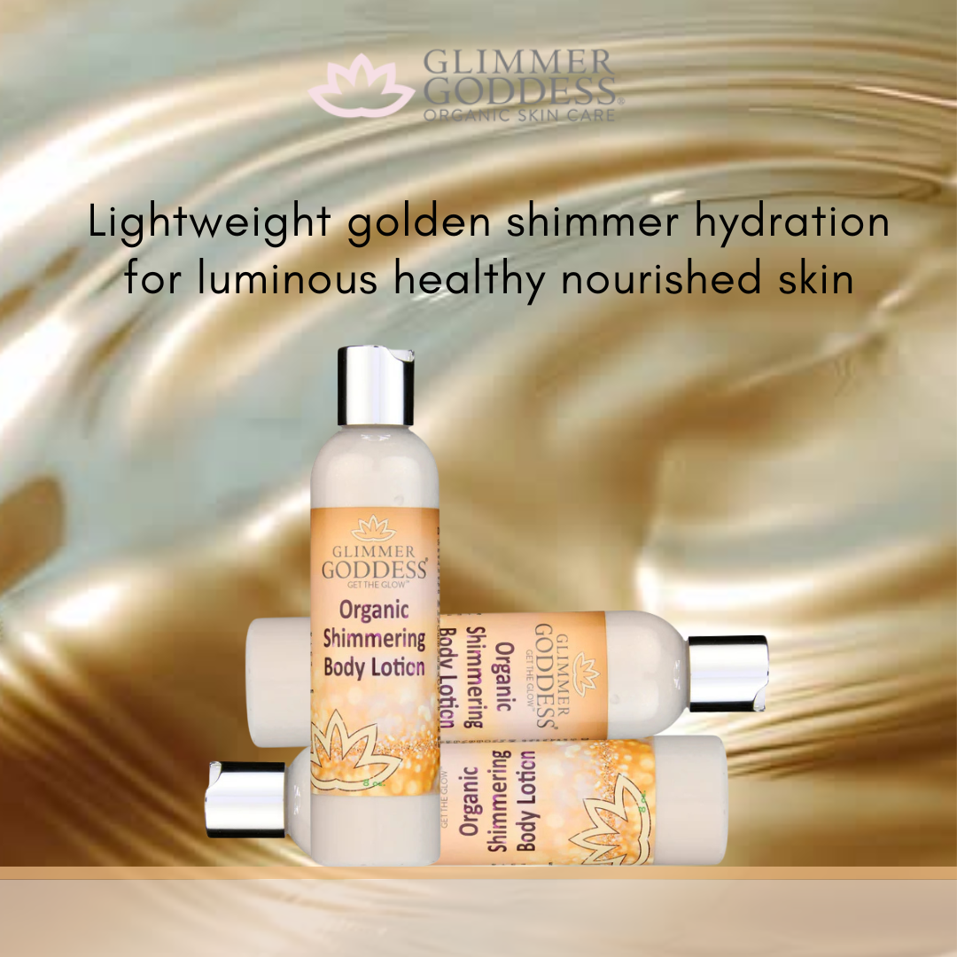Organic Gold Shimmer Body Lotion