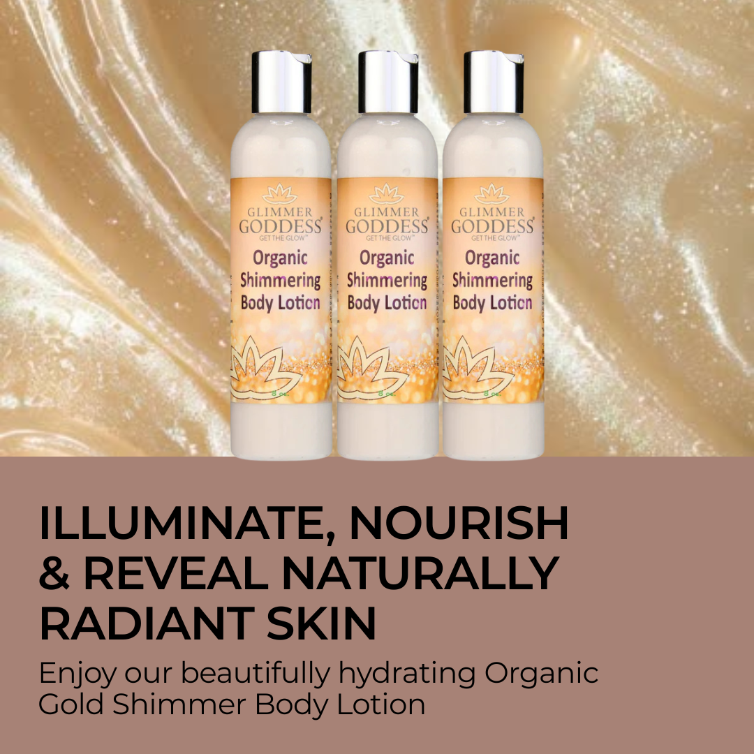 Organic Gold Shimmer Body Lotion