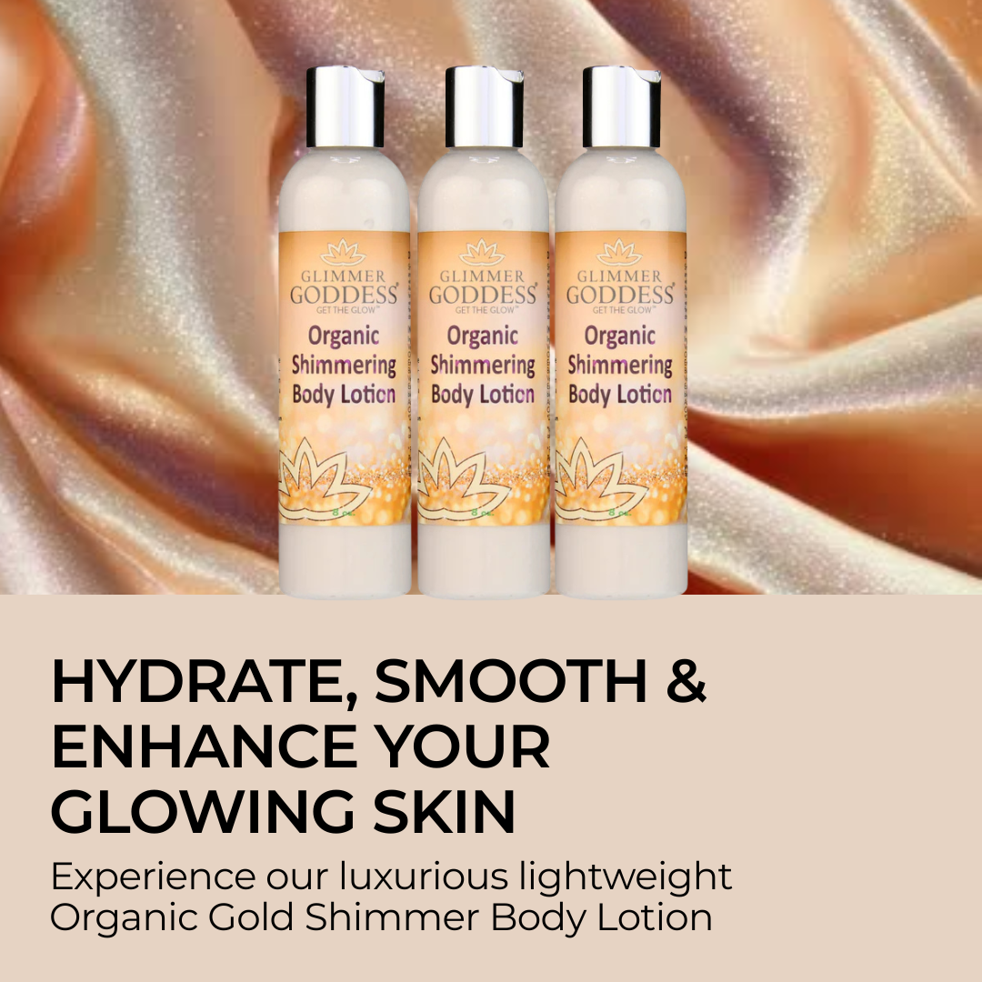 Organic Gold Shimmer Body Lotion