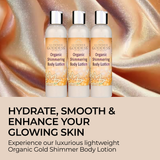 Organic Gold Shimmer Body Lotion