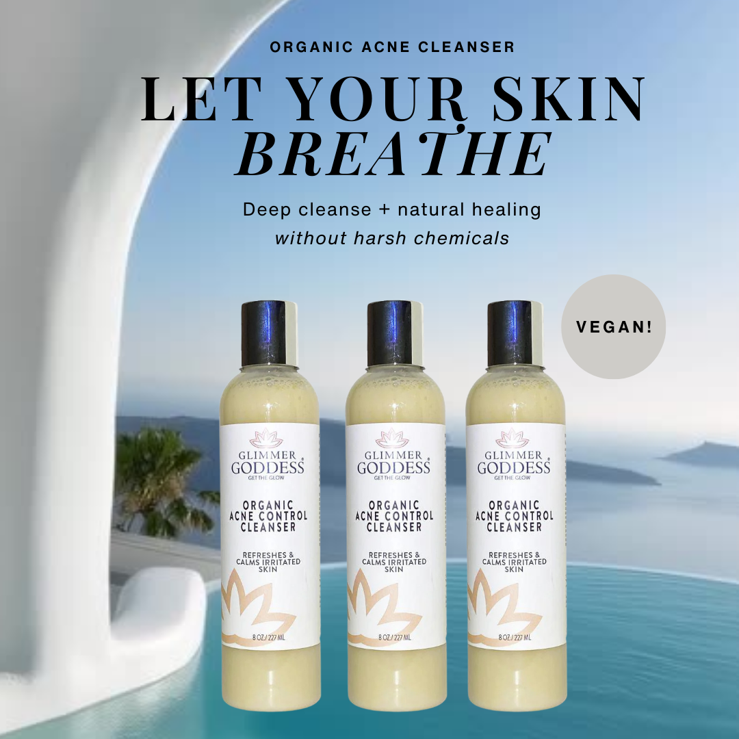 Organic Acne Cleanser with Hemp Seed Oil