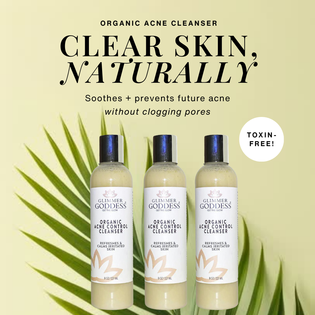 Organic Acne Cleanser with Hemp Seed Oil