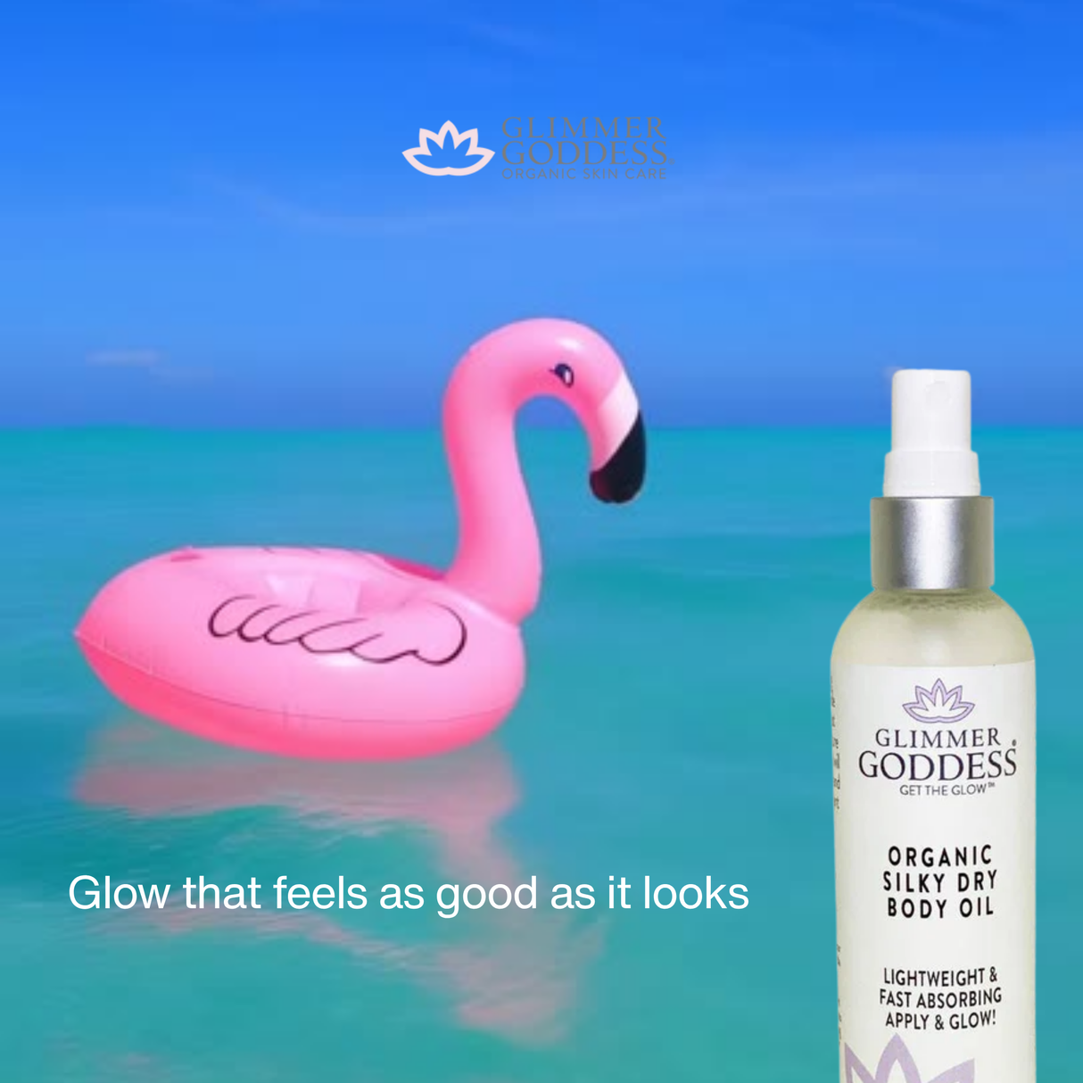 Organic Silky Dry Body Oil - 4 oz.