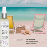 Organic Silky Dry Body Oil - 4 oz.