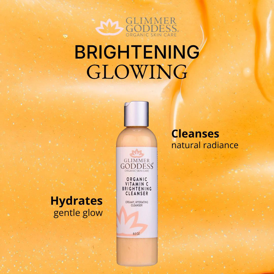 Organic Vitamin C Skin Brightening Cleanser 8 oz.