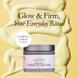Organic Glow Up Tumeric Vitamin C & E Brightening Face Mask - 2 oz.