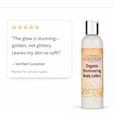 Organic Gold Shimmer Body Lotion