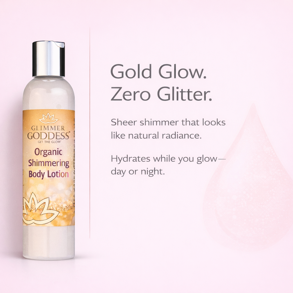 Organic Gold Shimmer Body Lotion