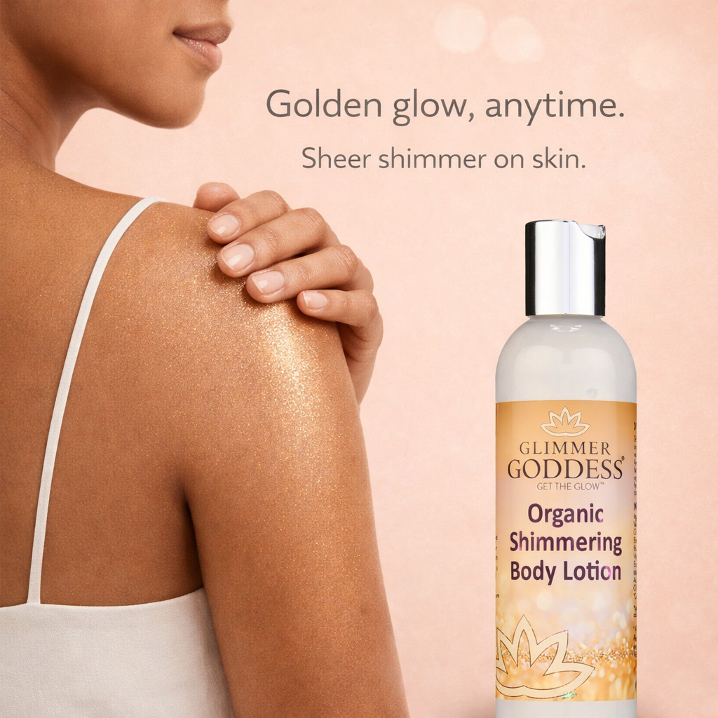 Organic Gold Shimmer Body Lotion