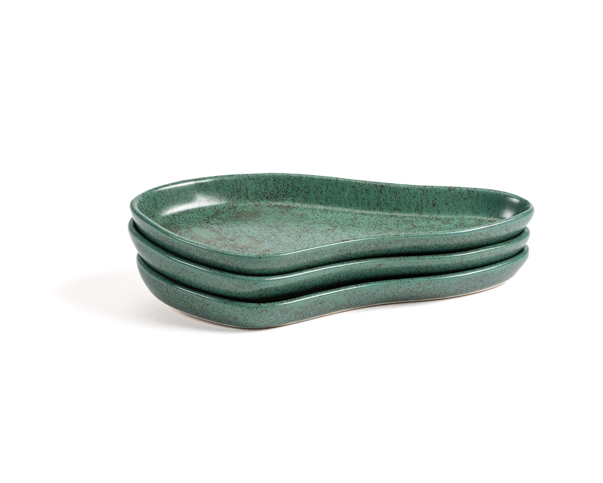 Riverstone Dessert Plates, Stacy London & Haand Collection
