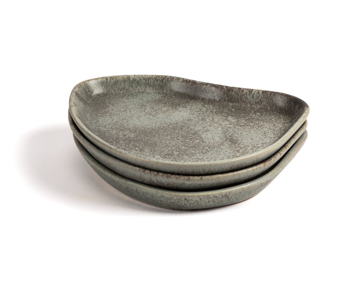 Riverstone Salad Plates, Stacy London & Haand Collection