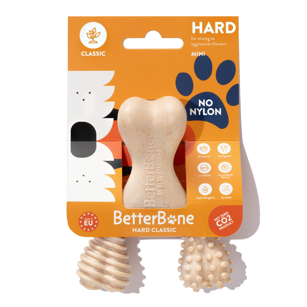 BetterBone HARD CHEW TOY: Natural Ingredients, eco-friendly, and ultra-durable chew for the toughest chewers!