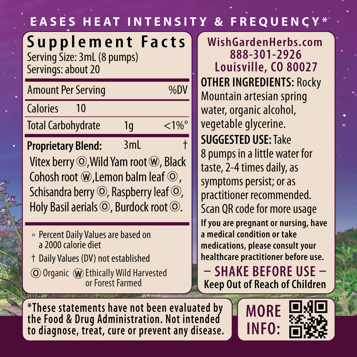 Hot Flash Tamer Daily Regulator