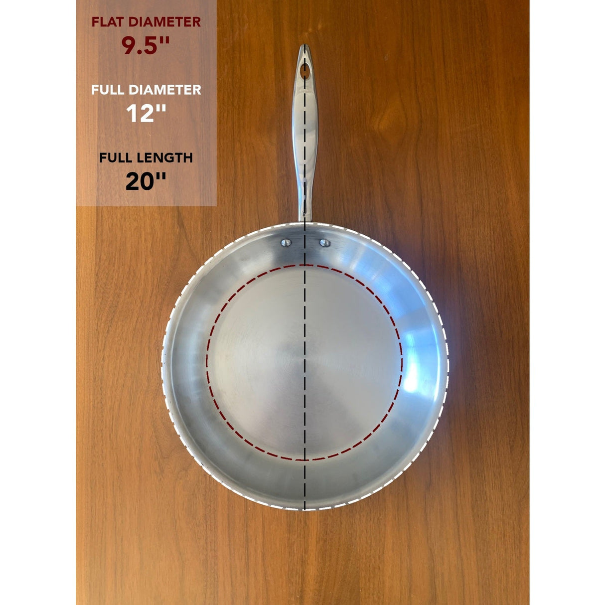 Titanium Series 12" Fry Pan with Lid