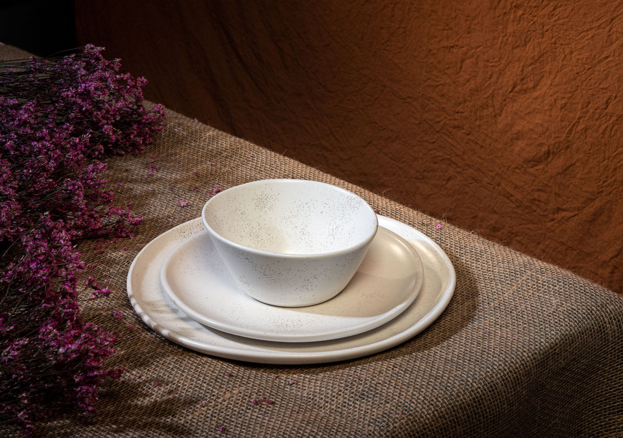 Hestia Coupe 3 Piece Dinner Setting