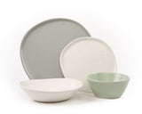 4 Piece Ripple Dinner Setting