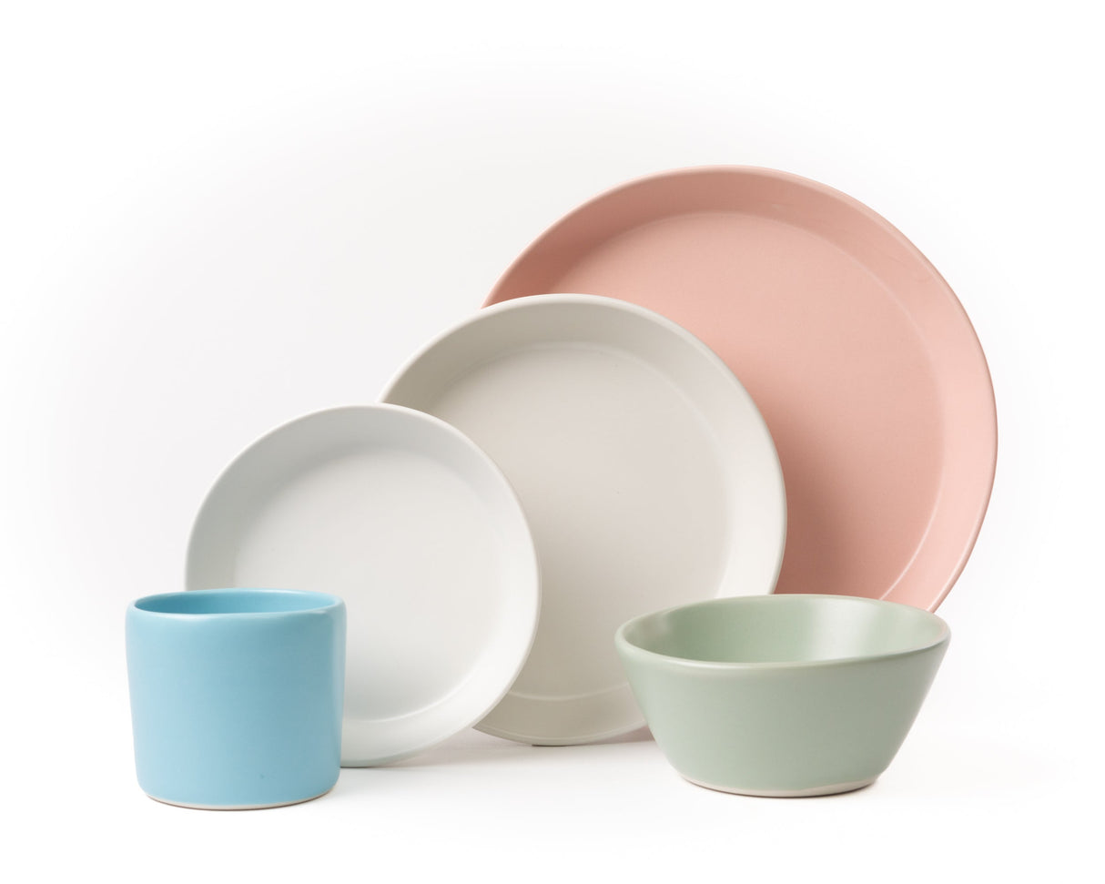 5 Piece Skali Coupe Dinner Setting