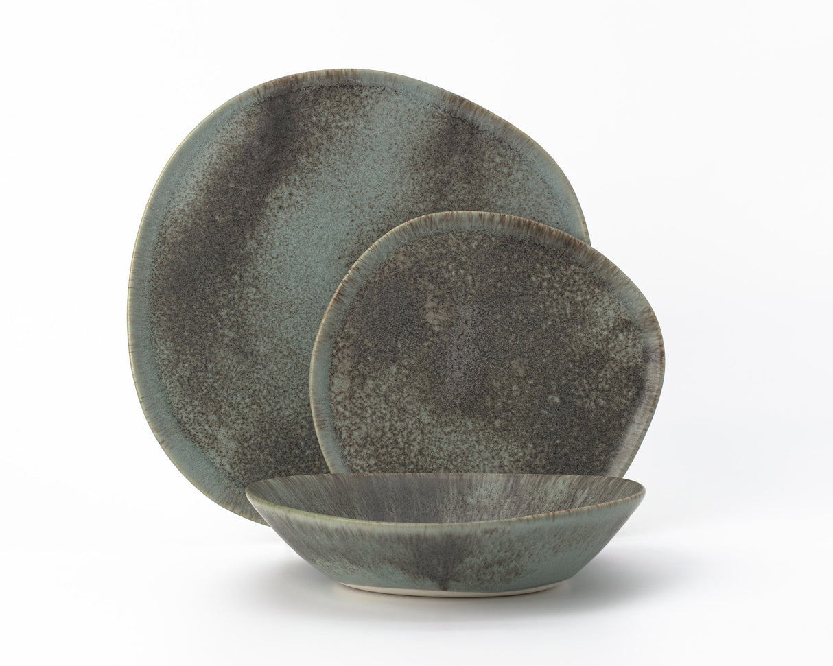 3 Piece Ripple Dinner Setting