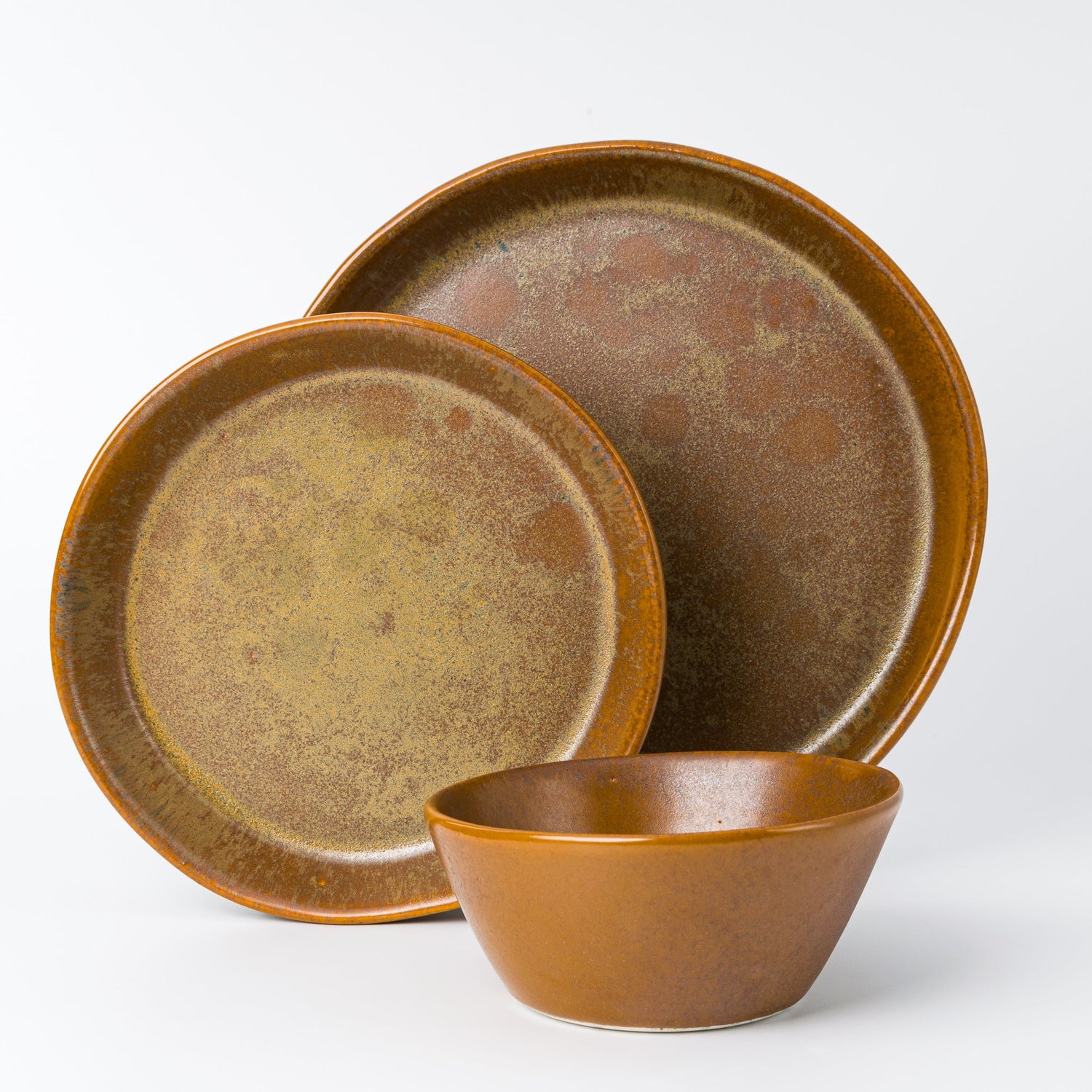 3 Piece Skali Coupe Dinner Setting