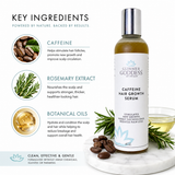 Organic Caffeine + Protein Hair Growth Serum